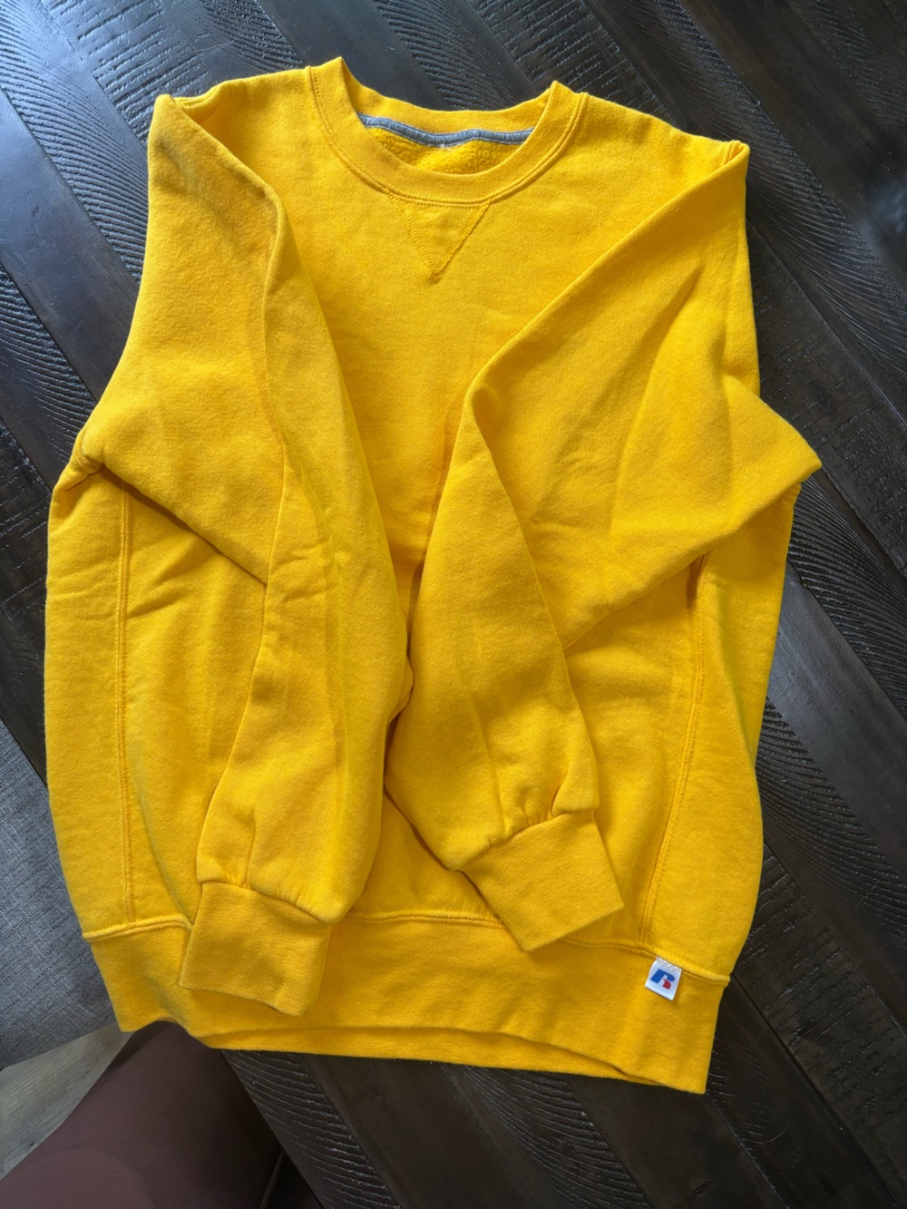 Russell Athletic Bright Yellow Kids Sweatpants